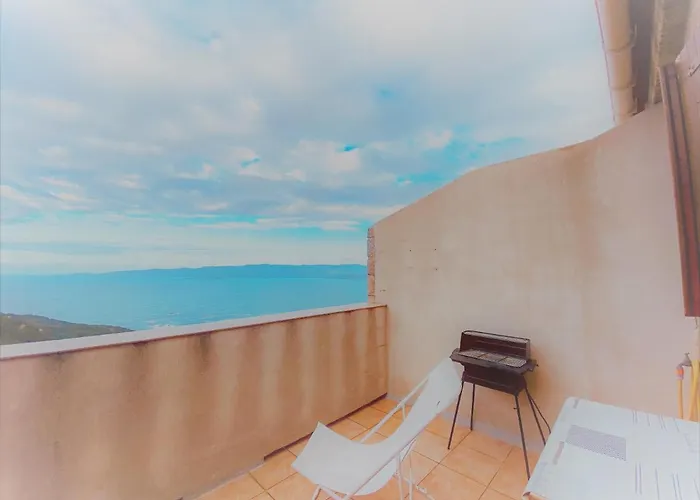 Duplex Belvédère-campomoro, Vue Appartement